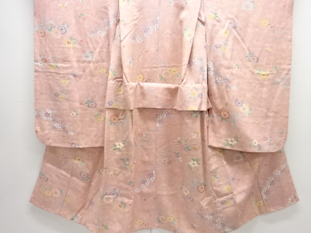  花鳥模様子供着物